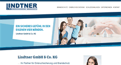 Desktop Screenshot of lindtner.de
